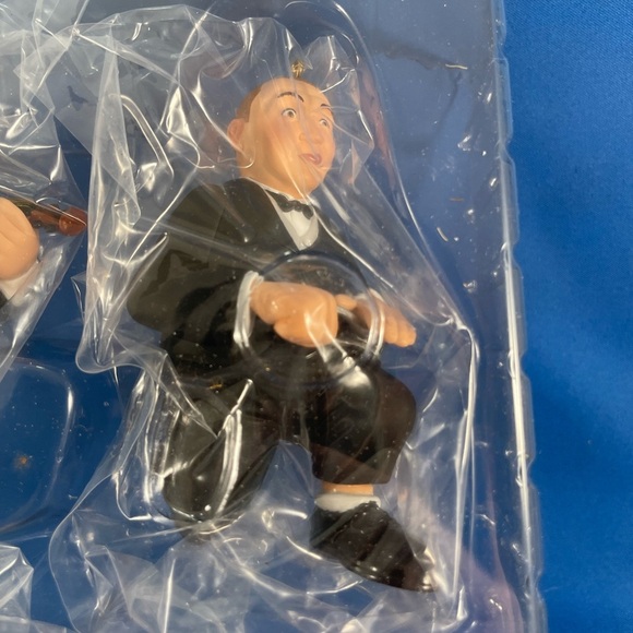 NWT 1998 Hallmark Keepsake The Three Stooges Larry, Moe, and Curly ornaments - Picture 10 of 14
